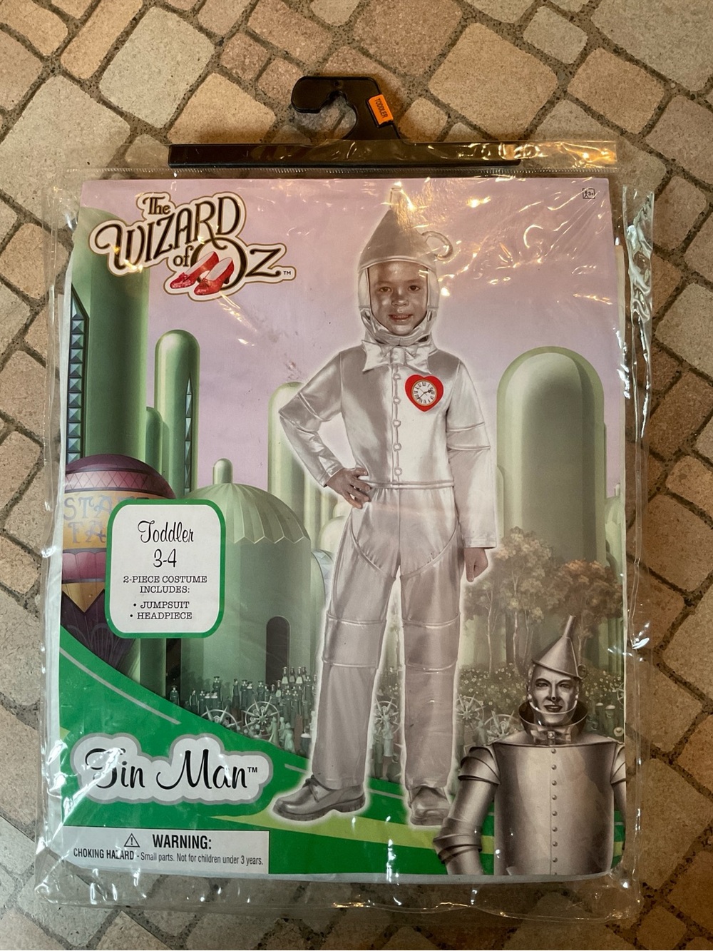 Wizard of oz toddler the Tin Man